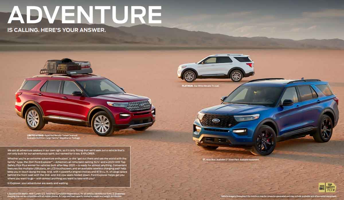 2021 Ford Explorer Brochure