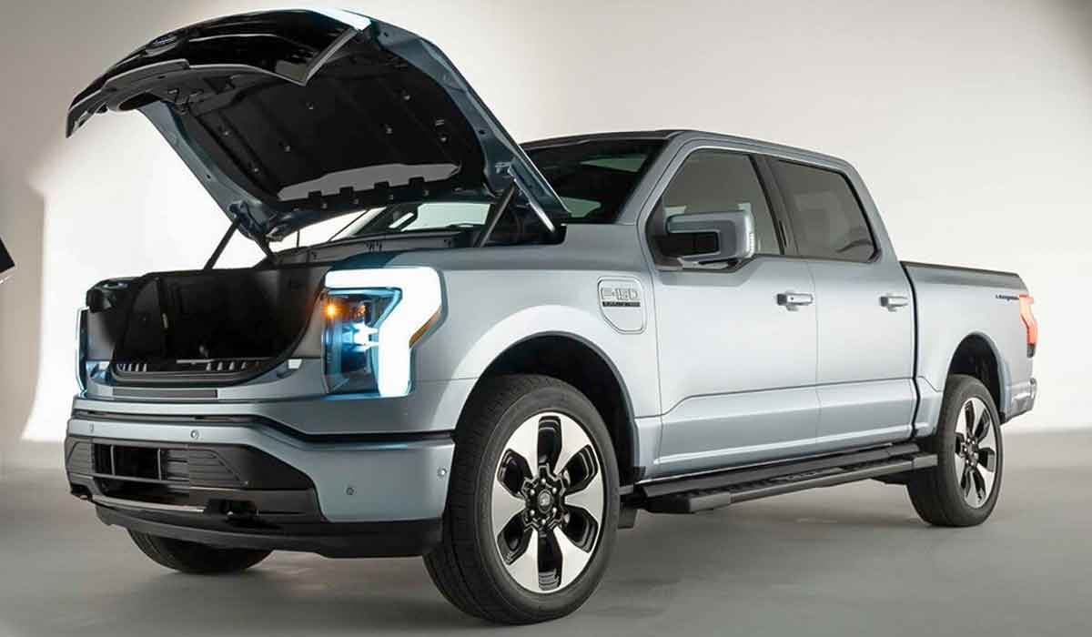 2022 Ford F 150 Lightning The truck can export up to 9.6 kW of power—you can draw 2.4 kW 2022 Ford F 150 Lightning