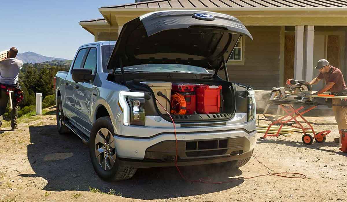 2022 Ford F 150 Lightning Just like its body, Lightning's powertrain is essentially one-and-done 2022 Ford F 150 Lightning