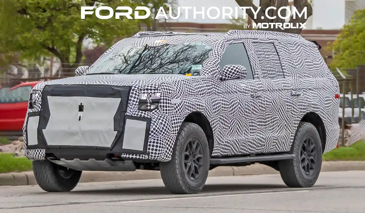 2025 Ford Expedition Spotted For First Time With Big Changes 2025 Ford Expedition Changes