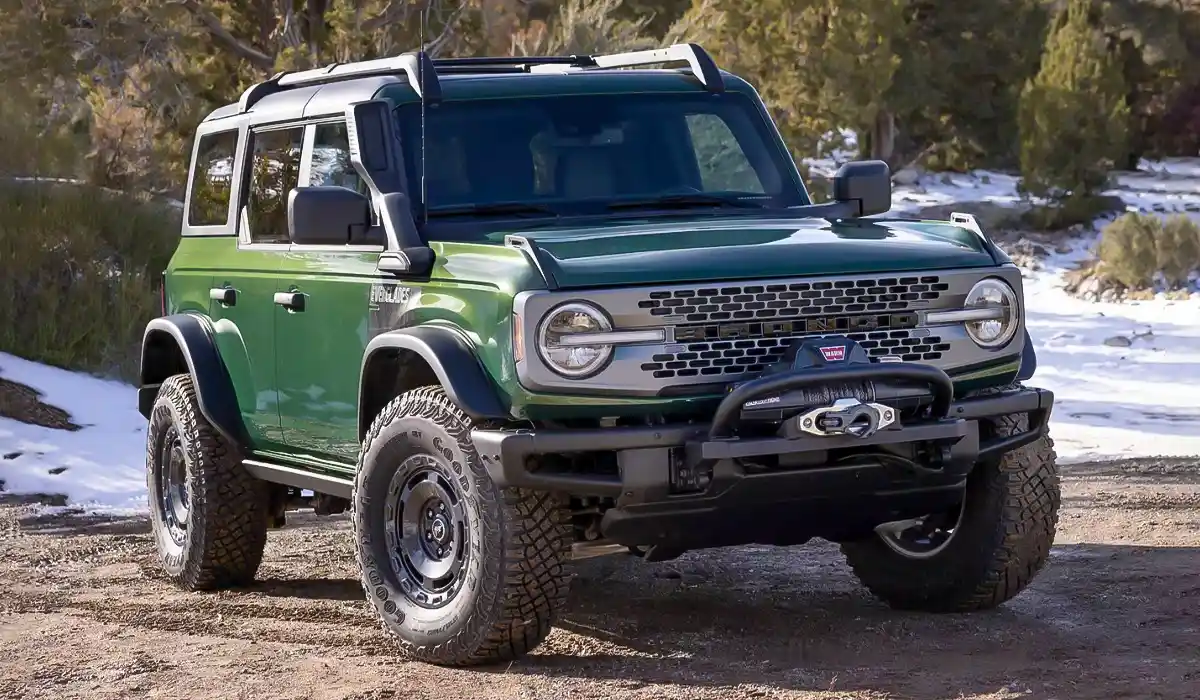 The Ford Bronco is a highly capable off-roader that makes minimal sacrifices to on-road drivability. 2024 Ford Bronco