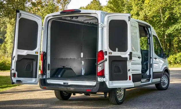 Range of configurations provides plenty of cargo-carrying capability 2025 Ford Transit