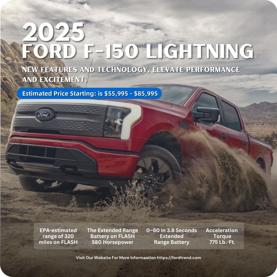 The 2025 F-150 Lightning’s new features and technology