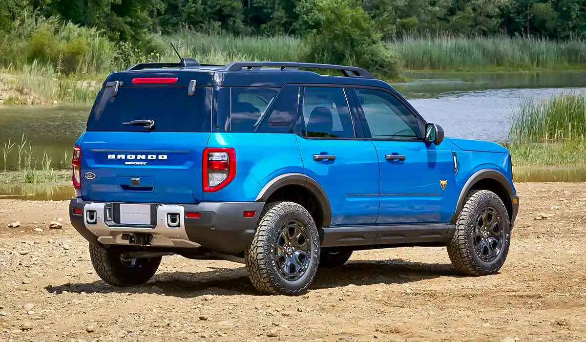 2025 Ford Bronco Sport Badlands 4dr SUV Exterior. Sasquatch Package Shown. 2 New 2025 Ford Bronco Reviews, Price and Specs