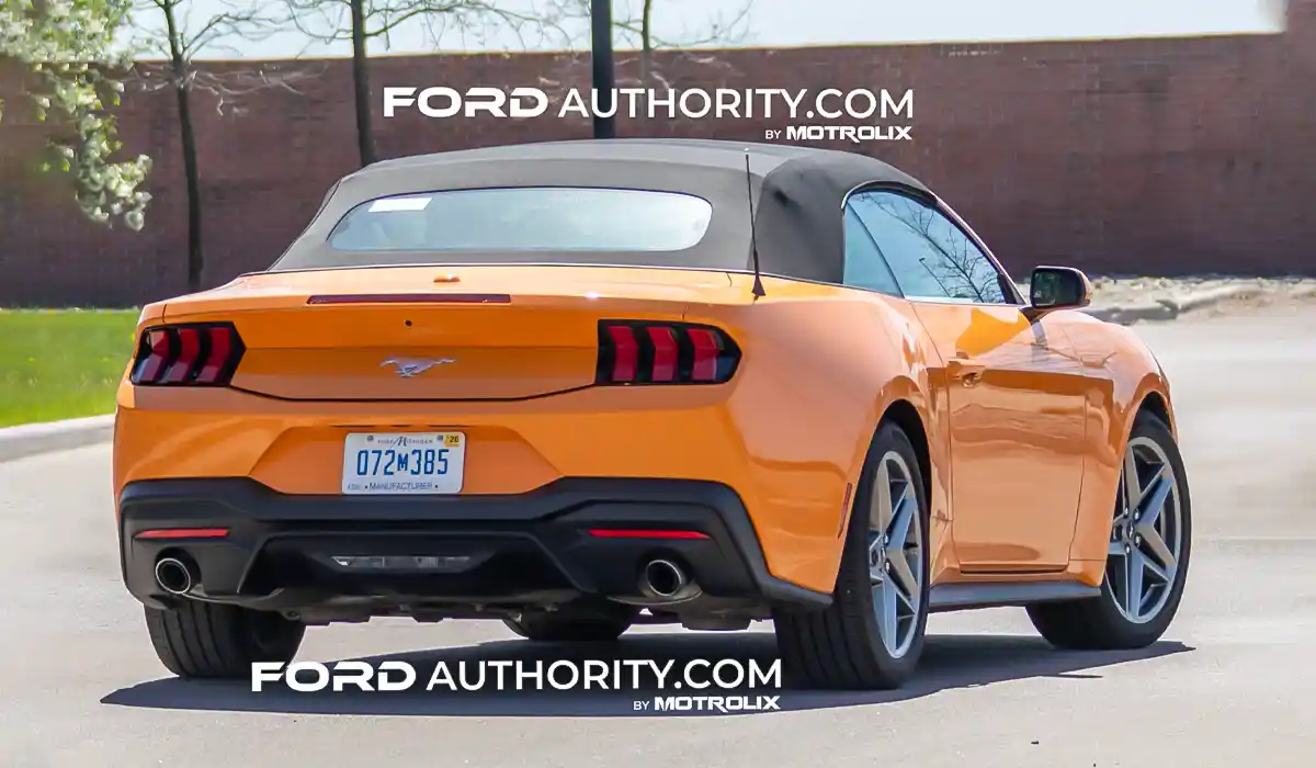 2026 Ford Mustang Colors- Puts Orange Paint