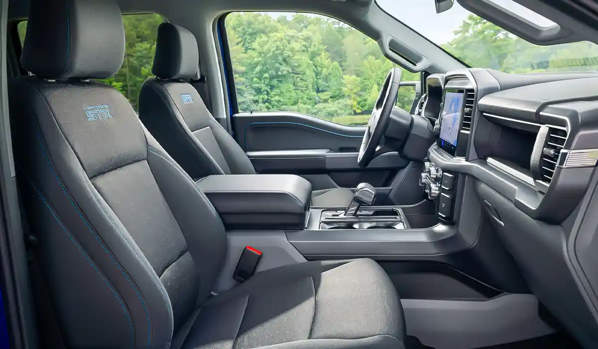 Borrowing some parts and naming conventions from the gas-powered F-150, Ford gives the Lightning an STX package for relatively cheap. 2026 Ford Lightning STX